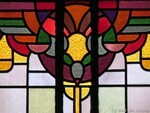 Glas in lood in de Apostolische kerk, Clematisweg Amsterdam
              <br/>
              Gert-Jan Lobbes, 2016